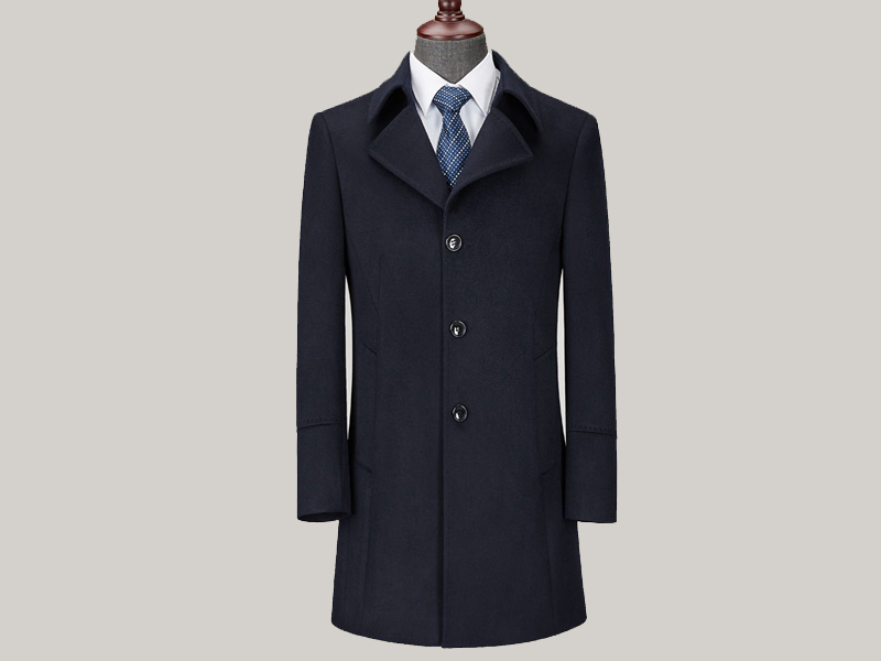 時(shí)尚男士大衣定做