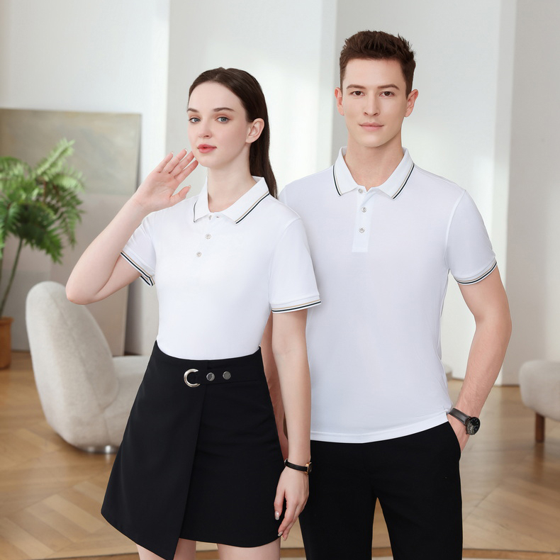 卡珀職業(yè)服裝 定做polo 設計制作 耐穿不易變形